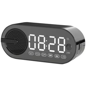 Колонка MyTone Sound Clock с часами, черный