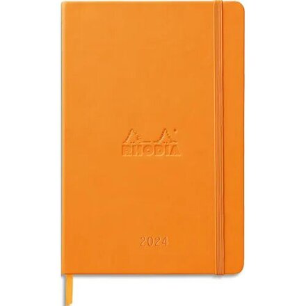 Ежедневник датированный "Rhodiatime" А5, 2024, оранжевый