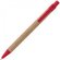 Ручка шариковая автоматическая "Bristol" коричневый/красный