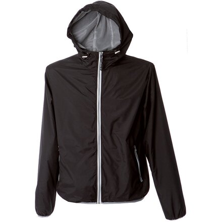 Ветровка мужская "Madeira Man" 65, XL, с капюшоном, черный