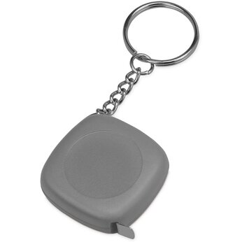 Брелок-рулетка 1м "Block", серый