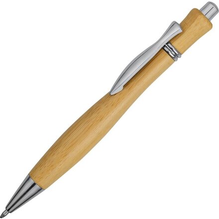Ручка шариковая автоматическая "Киото" светло-коричневый