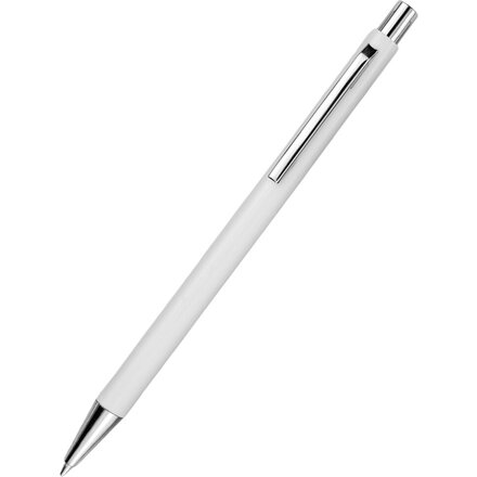 Ручка шариковая автоматическая "Polly", белый