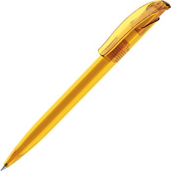 Ручка шариковая автоматическая "Challenger Clear" желтый