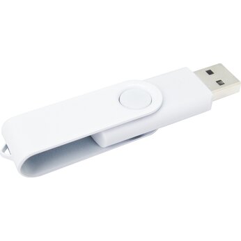 Карта памяти USB Flash 2.0 16 Gb VDF-008 ColorClip, белый