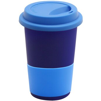 Кружка "Magic To Go" софт-тач, темно-синий/синий