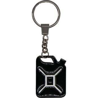 Брелок "Канистра", черный/серебристый