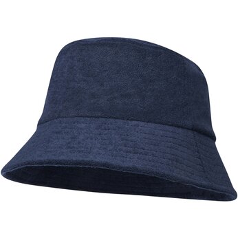 Панама Melo из переработанного махрового материала, сертифицированного GRS - Темно - синий