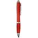 Ручка шариковая автоматическая "Nash" красный/серебристый