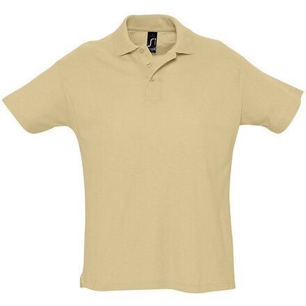 Рубашка-поло мужская "Summer II" 170, M, песочный