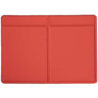 Обложка для автодокументов "Simply" красный