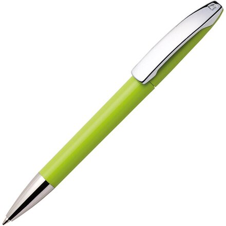 Ручка шариковая автоматическая "View C CR" лимонный/серебристый