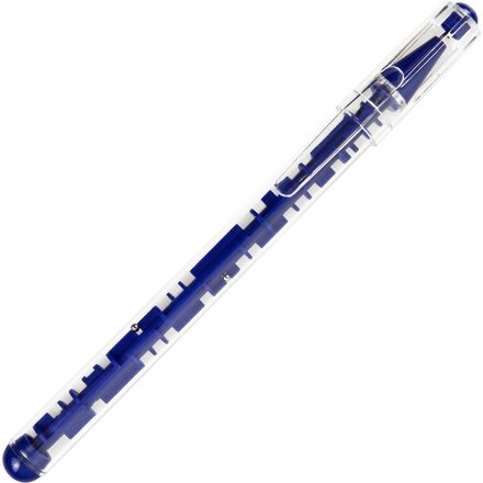 Ручка шариковая "Лабиринт" синий