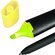 Набор "Flow Pure GOM KF+Liqeo Highlighte" черный/желтый: ручка шариковая автоматическая и маркер