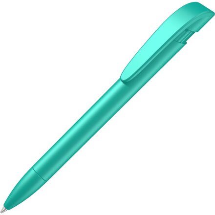 Ручка шариковая автоматическая "Yes F" бирюзовый