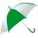 Зонт-трость "Тилос", зеленый/белый
