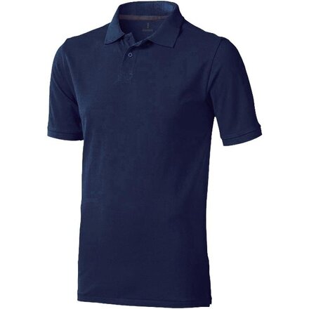 Рубашка-поло мужская "Calgary" 200, L, темно-синий