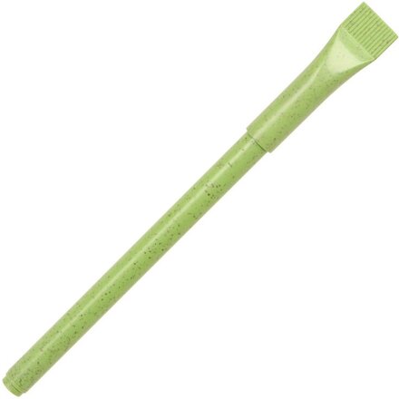 Ручка шарик. "Plant" 1,0 мм, зеленый, стерж. синй