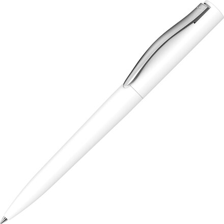 Ручка шариковая автоматическая "Titan One" белый/серебристый