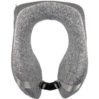 Подушка дорожная "TORBER", серая