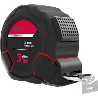 Рулетка "Deli 3800", черный