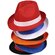 Шляпа "Trilby" красный