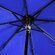 Зонт складной "Glamour" черный/синий