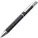 Набор "F12403" черный/серебристый: ручка шариковая автоматическая автоматическая и роллер
