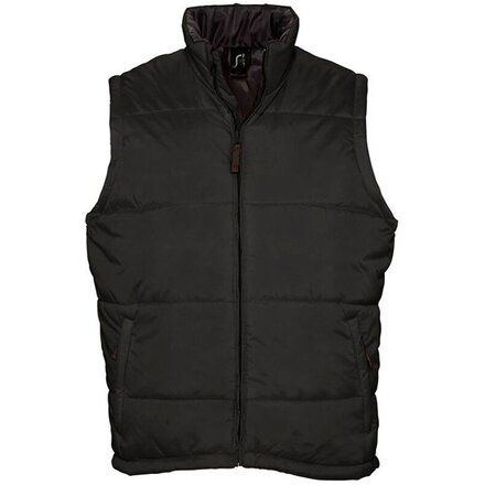 Жилет унисекс "Warm" 210, L, черный