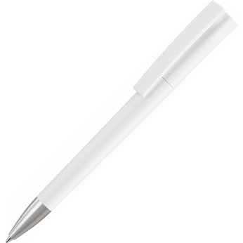 Ручка шариковая автоматическая "Ultimate Si" белый/синий