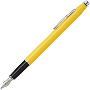 Перьевая ручка Cross Classic Century Aquatic Yellow Lacquer, желтый