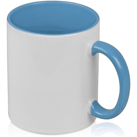 Кружка для сублимации «Sublime Color», белый/голубой