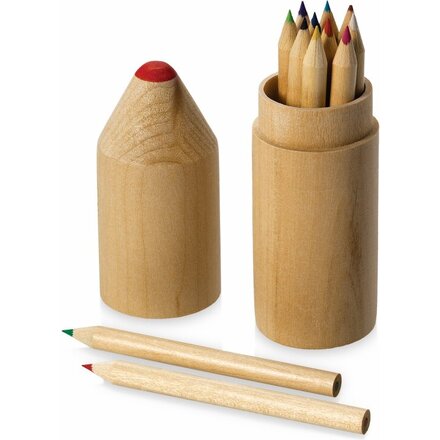 Набор цветных карандашей "Drawing" светло-коричневый