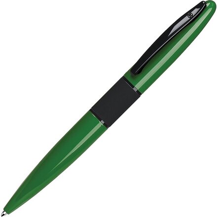 Ручка шариковая автоматическая "Streetracer" зеленый/черный