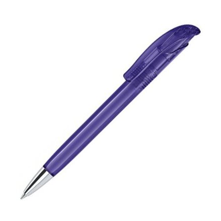 Ручка шариковая автоматическая "Challenger Clear MT" фиолетовый