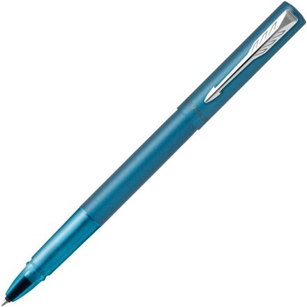 Ручка-роллер Parker Vector XL Teal CT, цвет чернил black, стержень: F, в подарочной упаковке.