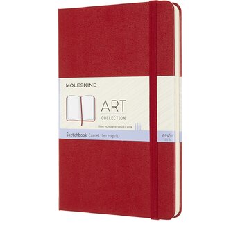 Блокнот для рисования "Art Sketchbook Medium" красный