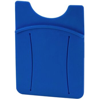 Картхолдер для телефона с держателем «Trighold», ярко-синий