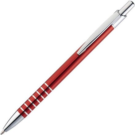 Ручка шариковая автоматическая "Itabela" красный/серебристый