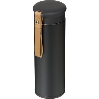 Вакуумный термос «Engage», 450 мл, тубус, черный