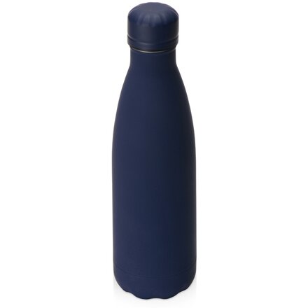 Бутылка для воды "Актив Soft Touch" темно-синий