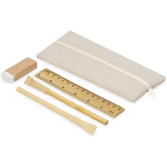 Набор канцелярский "Bilbao" бежевый