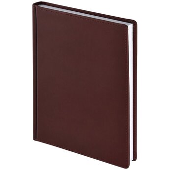 Ежедневник датированный A5 "Velvet", бордовый 2026