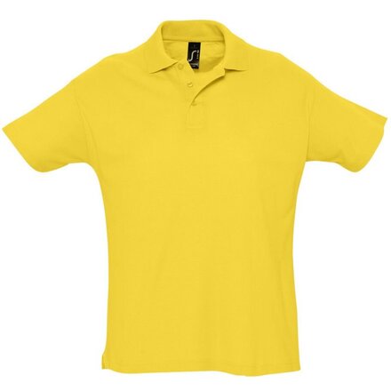 Рубашка-поло мужская "Summer II" 170, XL, желтый