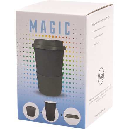 Коробка для кружки "Magic", разноцветный
