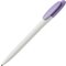 Ручка шариковая автоматическая "Bay MATT BC" белый/светло-фиолетовый