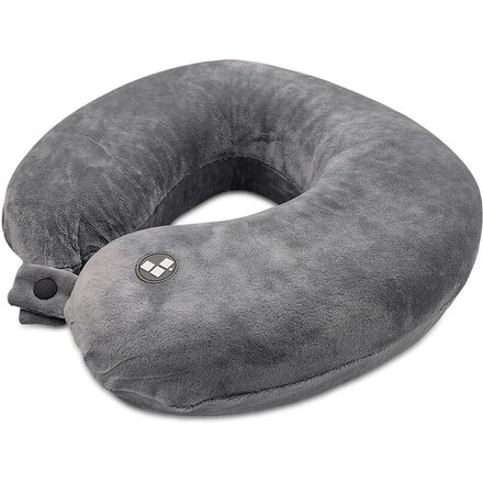 Подушка для путешествий с эффектом памяти Мемо "Drowsy" Grey