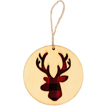 Подвеска елочная "Red deer" бежевый