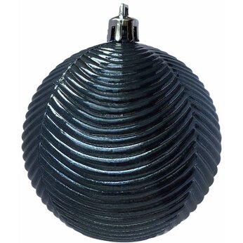 Новогоднее подвесное украшение из полистирола / 8x8x8см, темно-синий