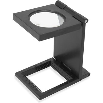 Складная лупа SHERLOCK с 7-кратным увеличением, черный